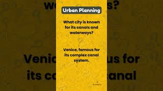 Urban Planning - Mind Blowing Fact #shorts