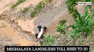 WATCH:Meghalaya landslides toll rises to 20