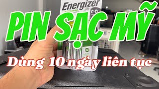 Pin sạc Mỹ Energizer cho míc không dây siêu bền và tiết kiệm 0971998555