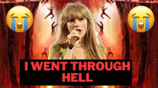 TAYLOR SWIFT SAID I WENT THROUGH HELL WHEN I WATCH NFL GAME