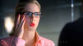 Arrow 1x06 - Oliver/Felicity scenes