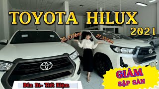 Bán tải giá rẻ chất đẹp Toyota Hilux 2021 , máy dầu nhập Thái