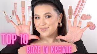 MOJE TOP 10 Różów NA MOKRO 💖 || Kufer WIZAŻYSTY * prywatna kosmetyczka * 😍