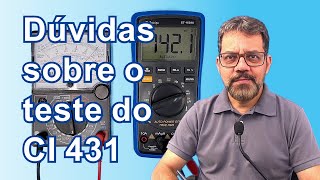 Dúvidas sobre o teste do CI 431