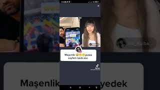 Kənan MM ve Nia kurbanova//tik tok canlı yarışda//masenik Kənan😄