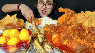 | INDIAN BEST MUBANGERS | INDIAN BEST ASMR FOOD EATING | MUTTON | CHICKEN | SPICY |