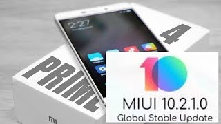 MiUi 10.2.1.0 Глобальная Стабильная. Обзор прошивки на XIAOMI Redmi 4 Prime