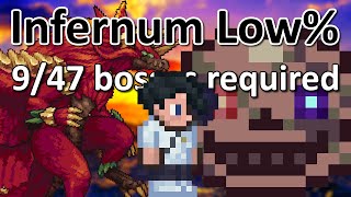 🔴LIVE - Terraria Infernum (Low%): Finale