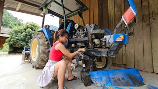 Versatile Girl: Repairing Agricultural Machinery and Replacing Inner Tubes"