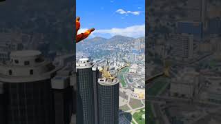 Funny Skeleton Jump Fail GTA 5