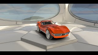 Chevrolet Corvette C3 ZR1 1970 3D Model Review | SCORPYAZILIMMARKET.COM - 3D MODEL SHOP