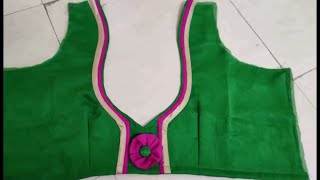 Blouse neck designs / lase blouse designs/ simple blouse designs new model cutting nd stitching