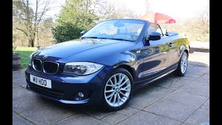 2012 BMW 118d Convertible Cabriolet