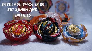 Beyblade Burst B-191 Set Review and Battles