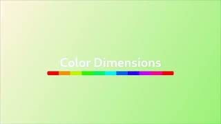 How Do You Define Color? - Color Dimensions