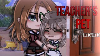 Teacher's Pet || Gacha Life ||