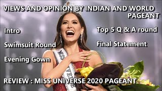 Review | Miss Universe 2020 pageant | Views and Opinion | Who should have been the winner?