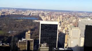 Central park from top of the rock