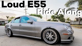 Mercedes e55 AMG Ride Along