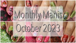 What I Wore || Monthly Manis October 2023