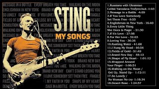 STING MY SONGS - STING BEST SONGS EVER - STING FULL ALBUM 2022