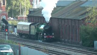 LNER Class B1 61306 "Mayflower" departing Hereford, 10th October 2024