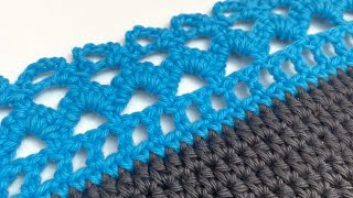 Научитесь вязать крючком ЦЕПОЧКУ ВОЛНЫ #crochettutorial