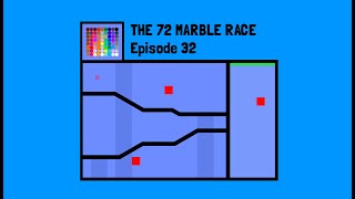 The 72 Marble Race: Ep. 32 (by Algodoo)