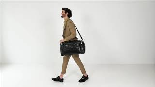 Black Leather Duffel Bag - The Hitchhikers Guide to the Galaxy | Time Resistance Official Video