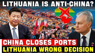 The Consequences Of Angering China! Klaipeda Port Announces Closure | Lithuania Regrets Very Much