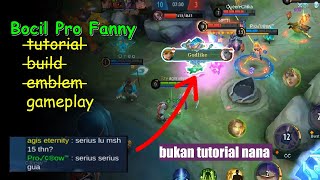 Ketemu Pro Fanny umur 15 tahun! gameplay nana.exe di gendong public