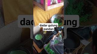 bikin dadar gulung pandan #usahakuliner #usaharumahan