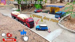 primeira viagem com meu fm glaneleiro #miniaturas #miniaturasdecaminhão #minis #brinquedos