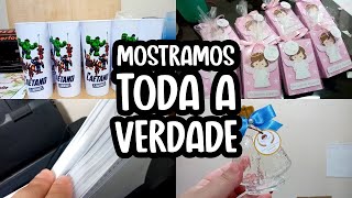 ROTINA DE ENCOMENDA - MOSTRAMOS COMO É O DIA A DIA DE UMA FAMÍLIA QUE VIVE SÓ DE PERSONALIZADOS