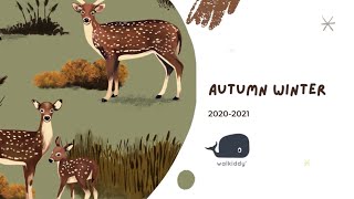 Kids Fashion | Cute polar animals illustration art for Autumn-Winter collection