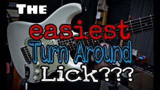 LEARN THIS SIMPLE TURN-AROUND BLUES LICK IN SECONDS!