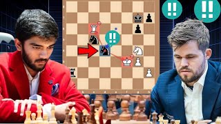 Genius Chess play Game : 01 Magnus Carlsen vs Gukesh D, #chessgrandmaster