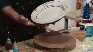 Masterclass | Clive Bowen | Slip Trailing, Sgraffito and Decorating Bowls | Teaser