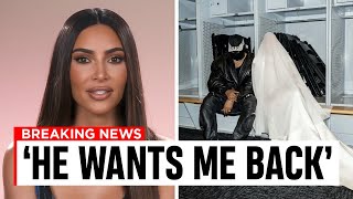 Kim Kardashian Shares UNSEEN Photos In Wedding Dress At DONDA Launch!