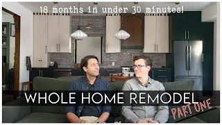 Whole Home Remodel: Restoring our neglected old house