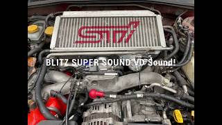 ฟังเสียงBlitz Super Sound VD Blow off sound.