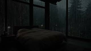 Moment of Relaxation: Heavy Rain and Thunder Sounds in the Forest and Peaceful Sounds for Sleeping