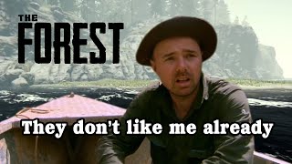 Karl Pilkington in The Forest