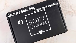 Boxycharm January 2021 Confirmed spoilers #boxycharm #boxycharmsneakpeek #boxy #boxycharmbasebox