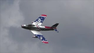 F-86 Skyblazers Demo 2015 Tico Warbird Airshow