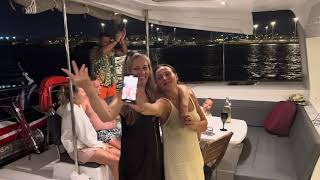 The ultimate sunset catamaran cruise from Heraklion - Yacht rental in Crete by DanEri Yachts