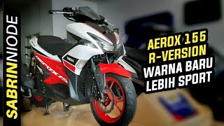 Review Spesifikasi dan Fitur Yamaha Aerox 155 R Version Racing White 2020