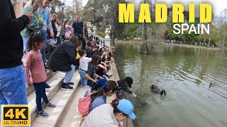 [4K] MADRID WALKING TOUR/APRIL 2022/RETIRO PARK.