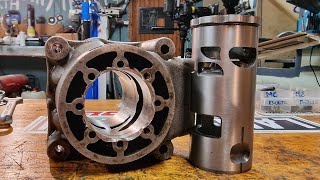 Sleeving the Most Powerful Two Stroke Attempt Cylinder.