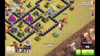 El peor ataque con dragones coc